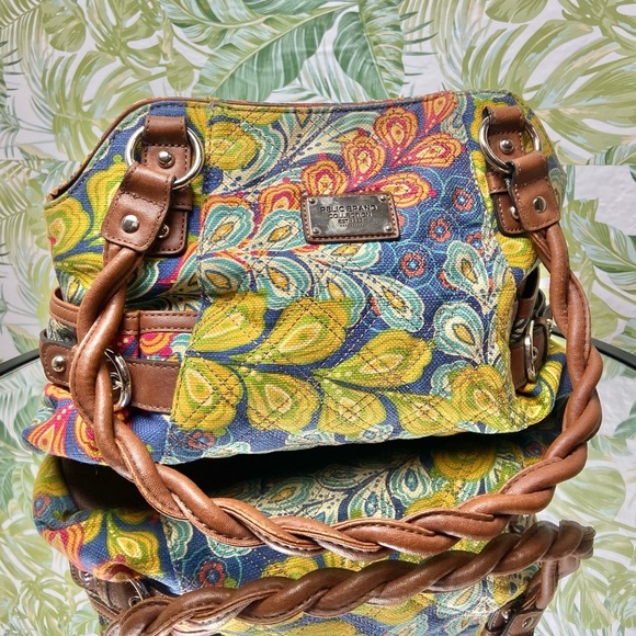 Boho Novelty Print Paisley Print Purse - Picture 1 of 5